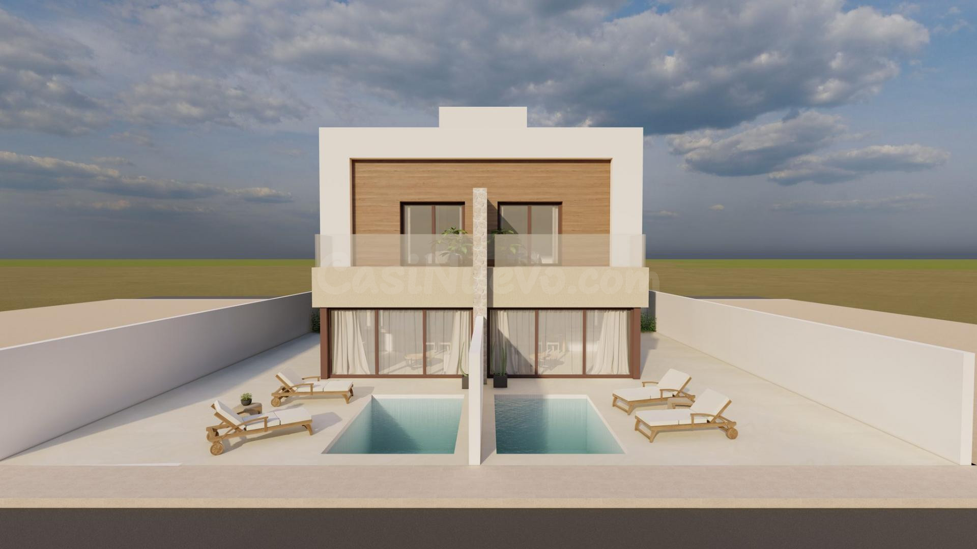 Adosado 3 habitaciones 120m² en venta - Playa de santiago de la ribera