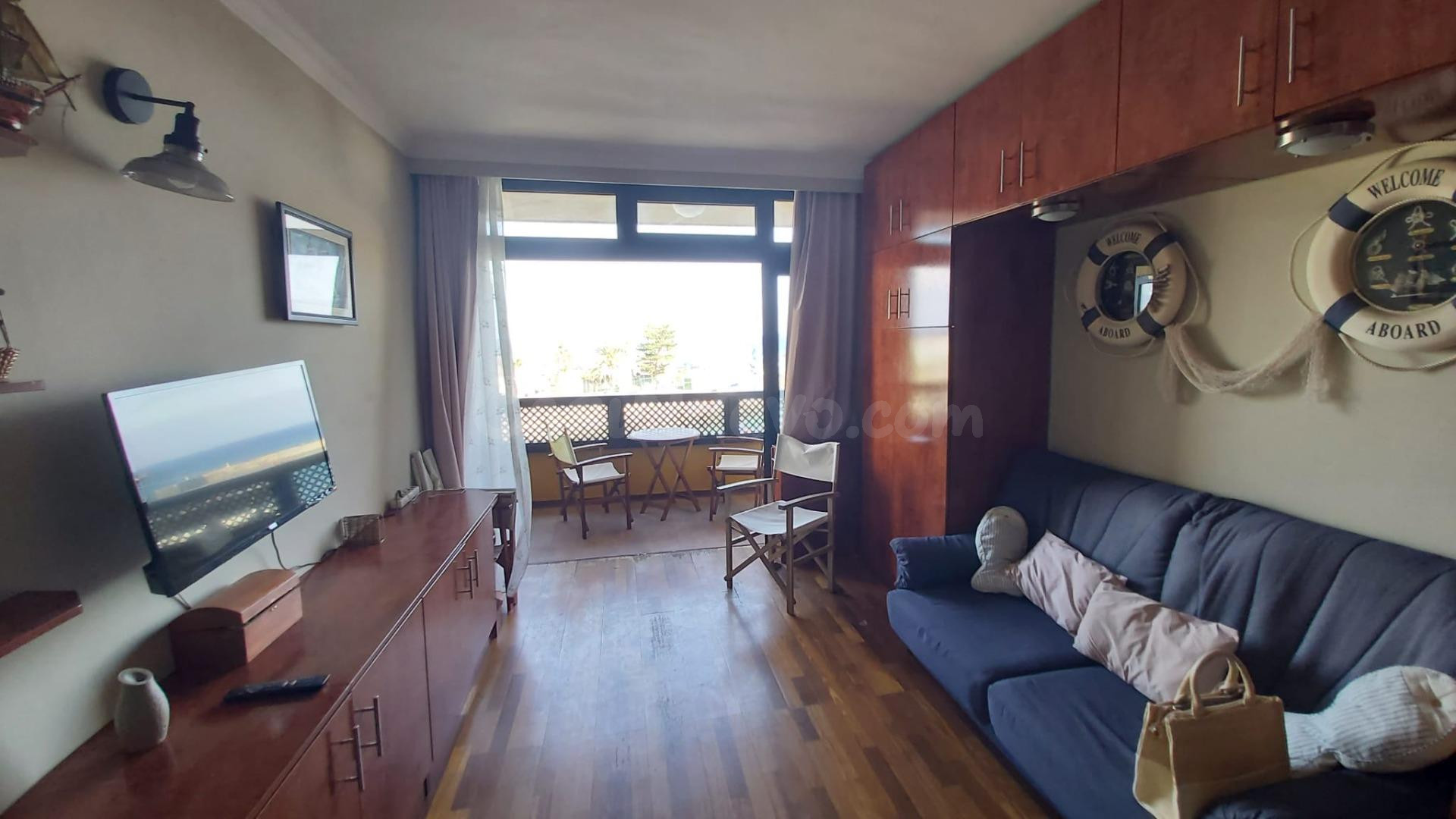 Se alquila estudio con vistas al mar en primera línea de playa – Puerto de la Cruz