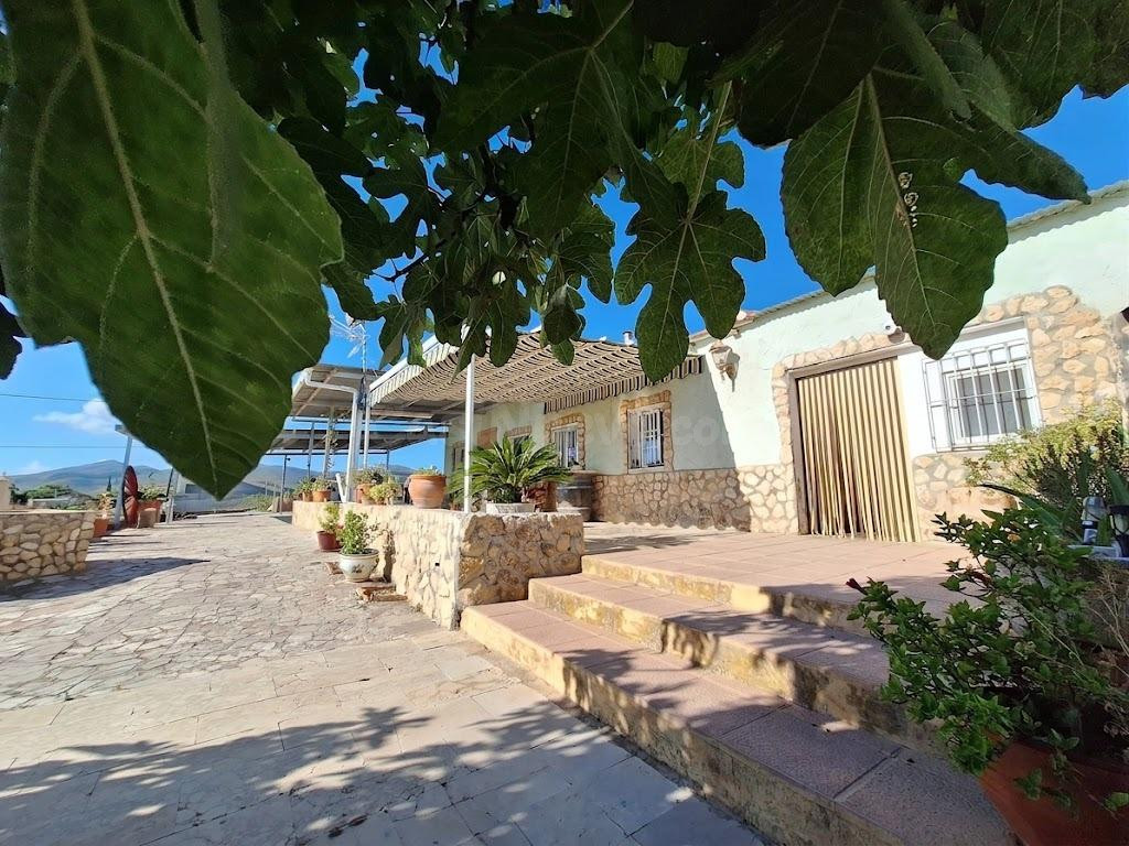 ✨ Chalet con posibilidad de dos viviendas o negocio, con parcela totalmente plana, piscina en zona de Chinorla de Monovar