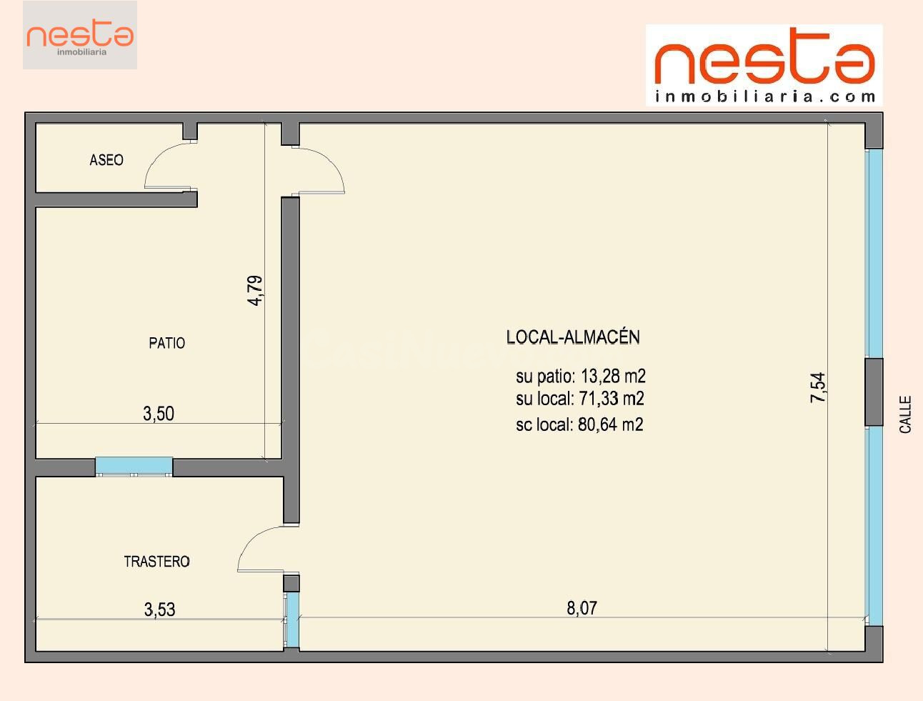 LOCAL COMERCIAL EN LA VIÑA PERFECTO PARA TIENDA, OFICINA, GARAJE Y ALMACENAJE
