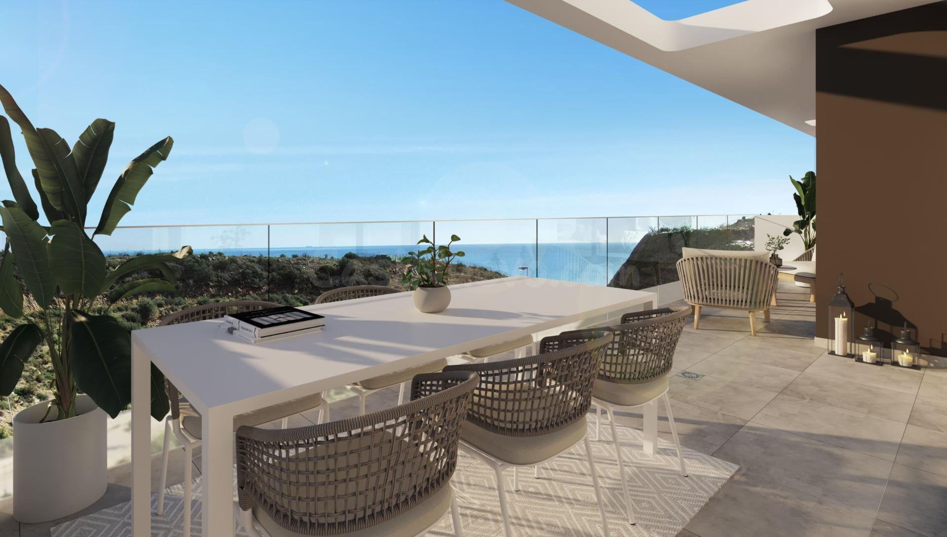 Ático exclusivo de obra nueva en la Costa del Sol