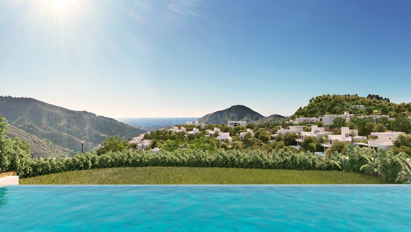 Espectacular villa contemporánea con impresionantes vistas al mar dentro de un innovador residencial