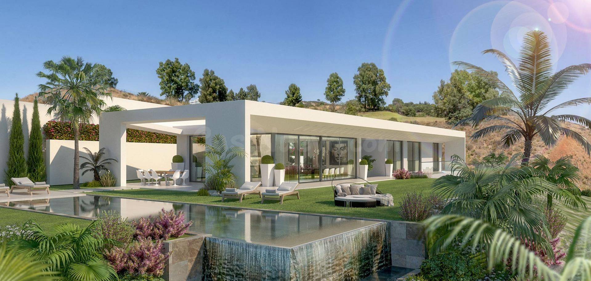 Exclusiva vivienda de diseño contemporáneo situada en un entorno privilegiado
