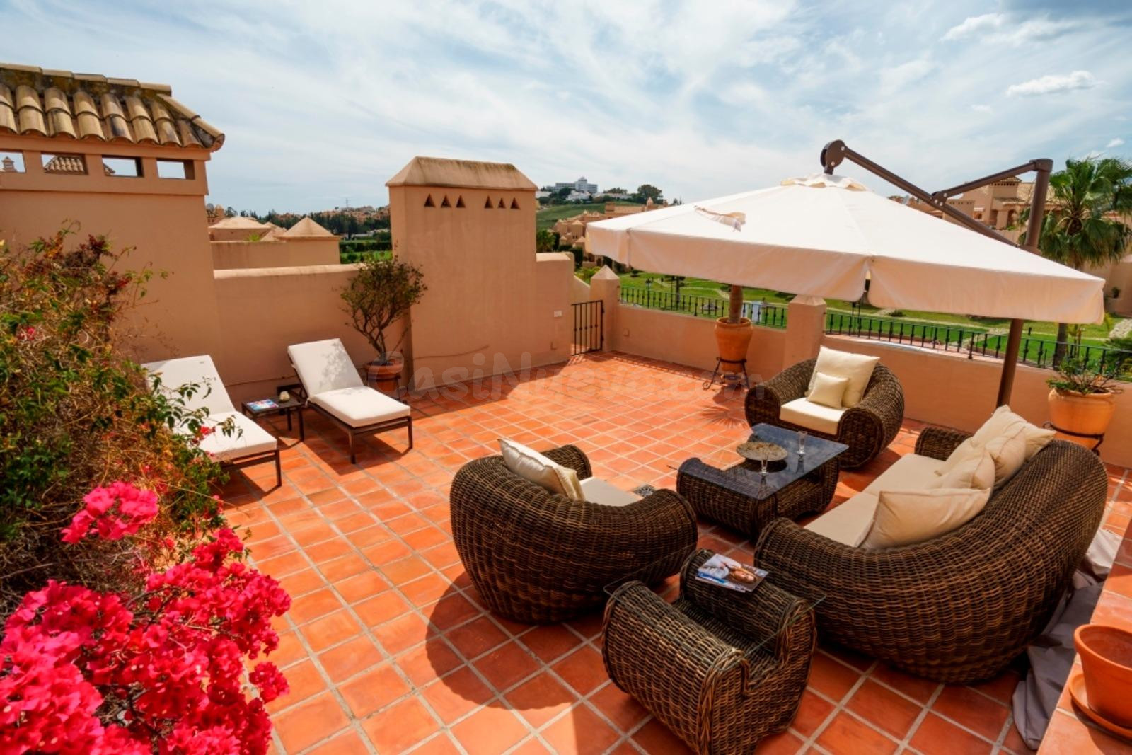 Ático con terraza privada de 142 m2 en La Cartuja del Golf