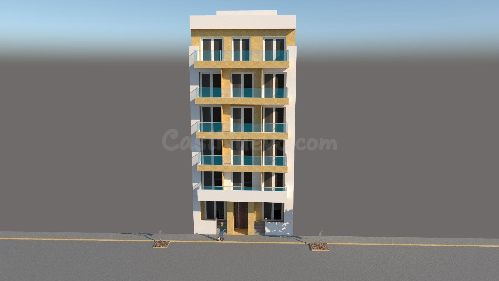 Apartamentos y estudios modernos en venta a solo 400 m de la playa de Acequion en Torrevieja, Costa Blanca
