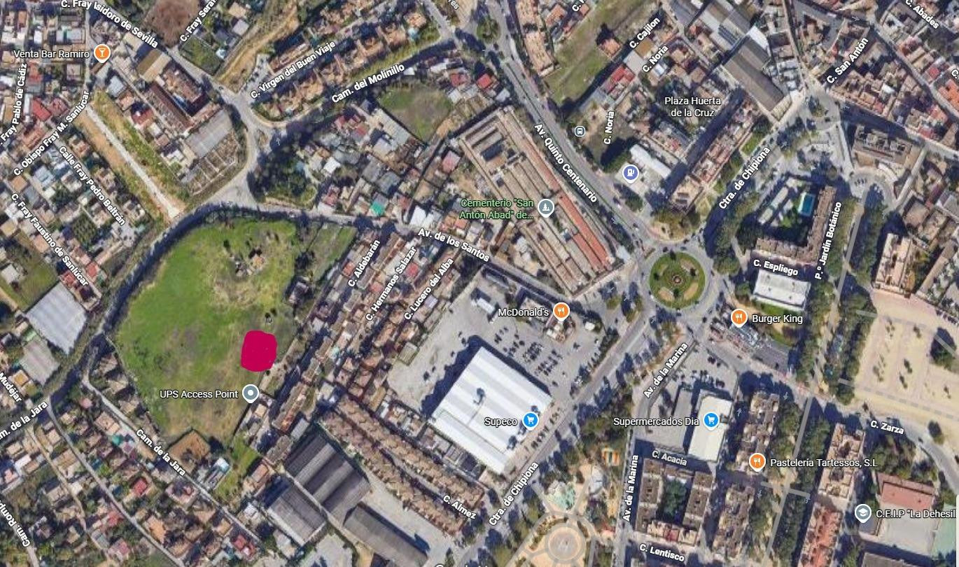 TERRENO URBANO DE MAS DE 200 M2 DENTRO DE LA UE HG 5 HUERTA 