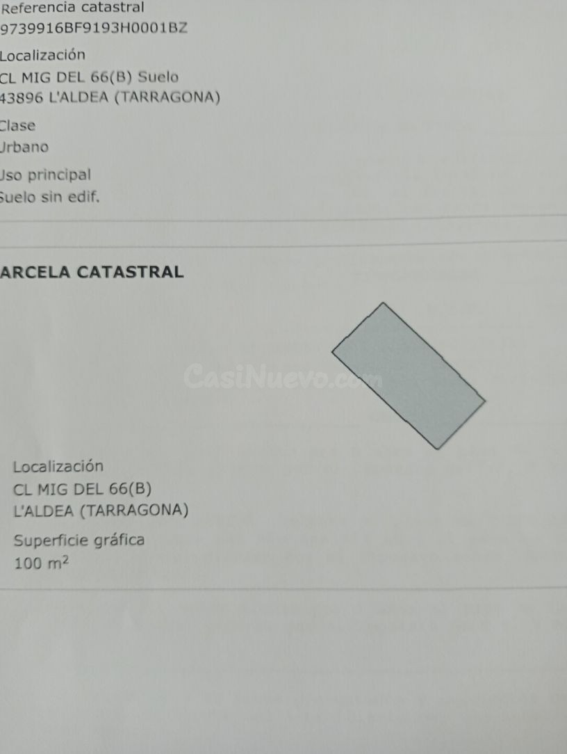 Solar en venta bién ubicado