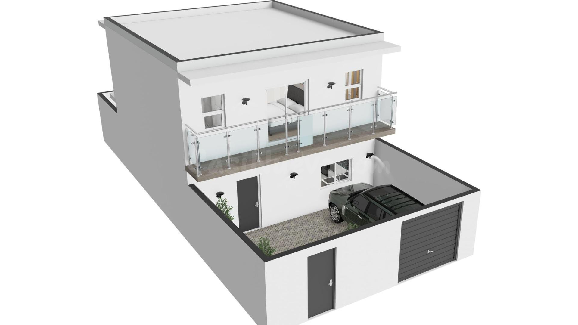 Terreno urbano con proyecto para 3 viviendas unifamiliares - foto 3