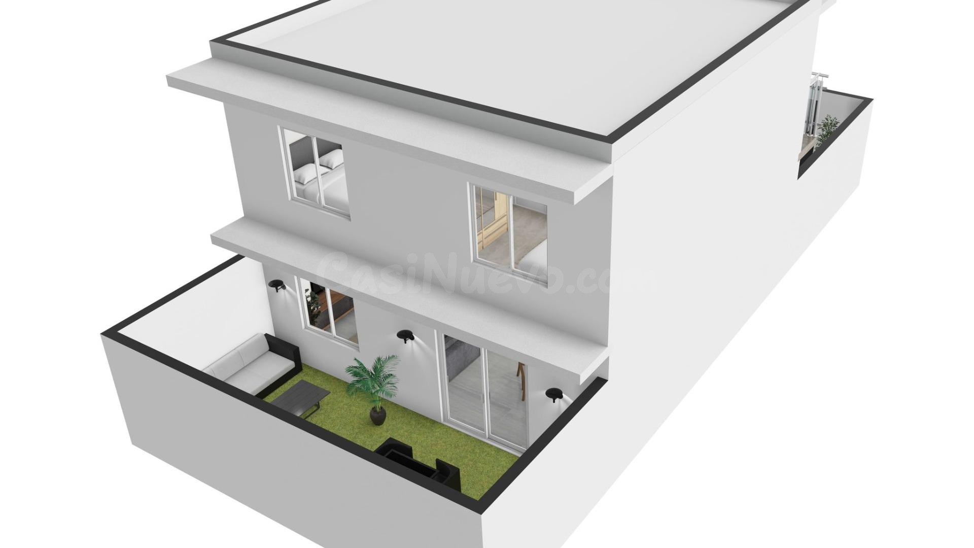 Terreno urbano con proyecto para 3 viviendas unifamiliares - foto 5