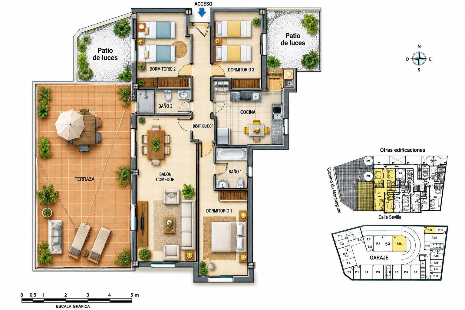 Ático 3 habitaciones 125m² en venta - El saladar - foto 2