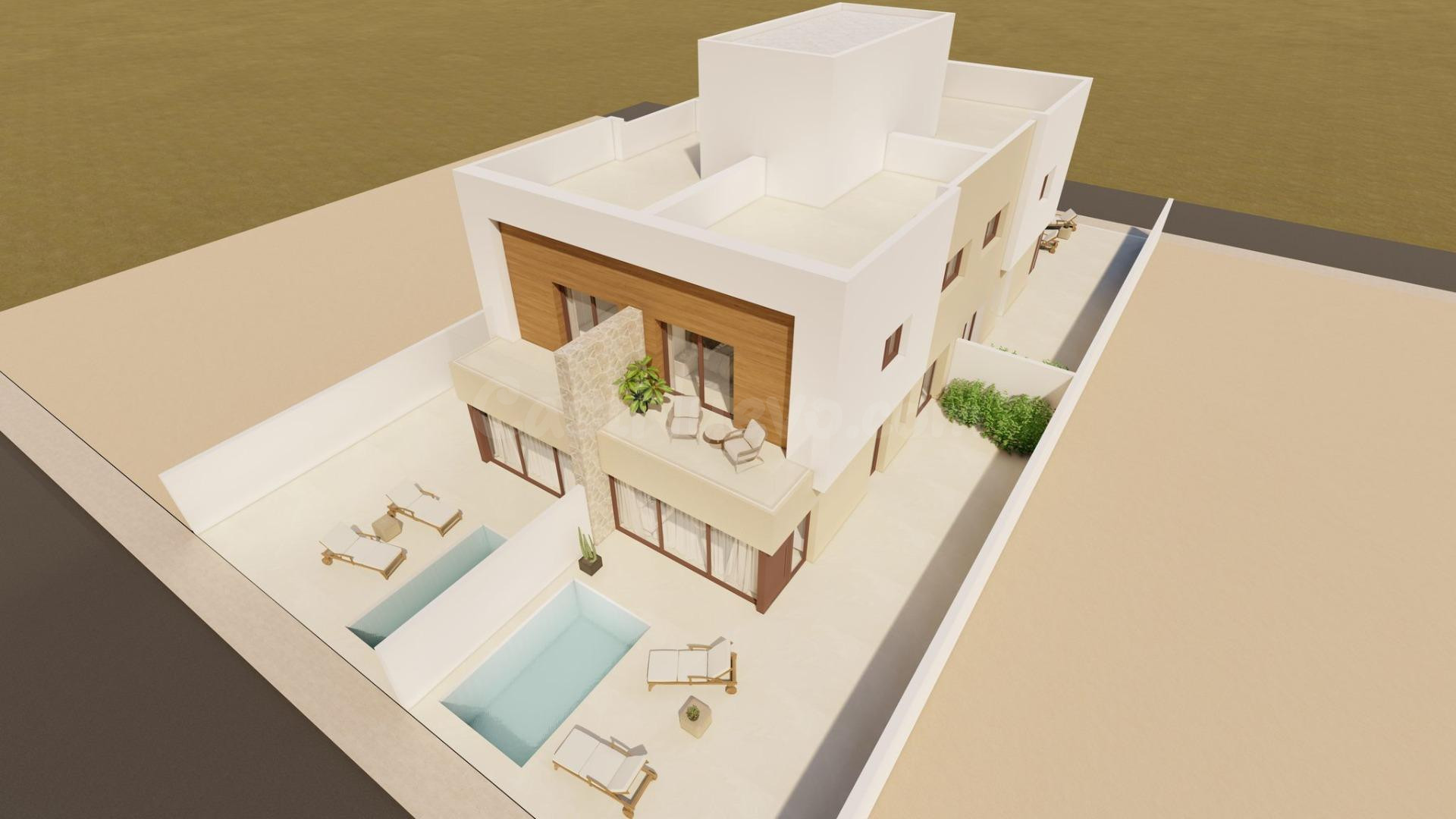 VILLA EN CONSTRUCCIÓN SANTIAGO DE LA RIBERA