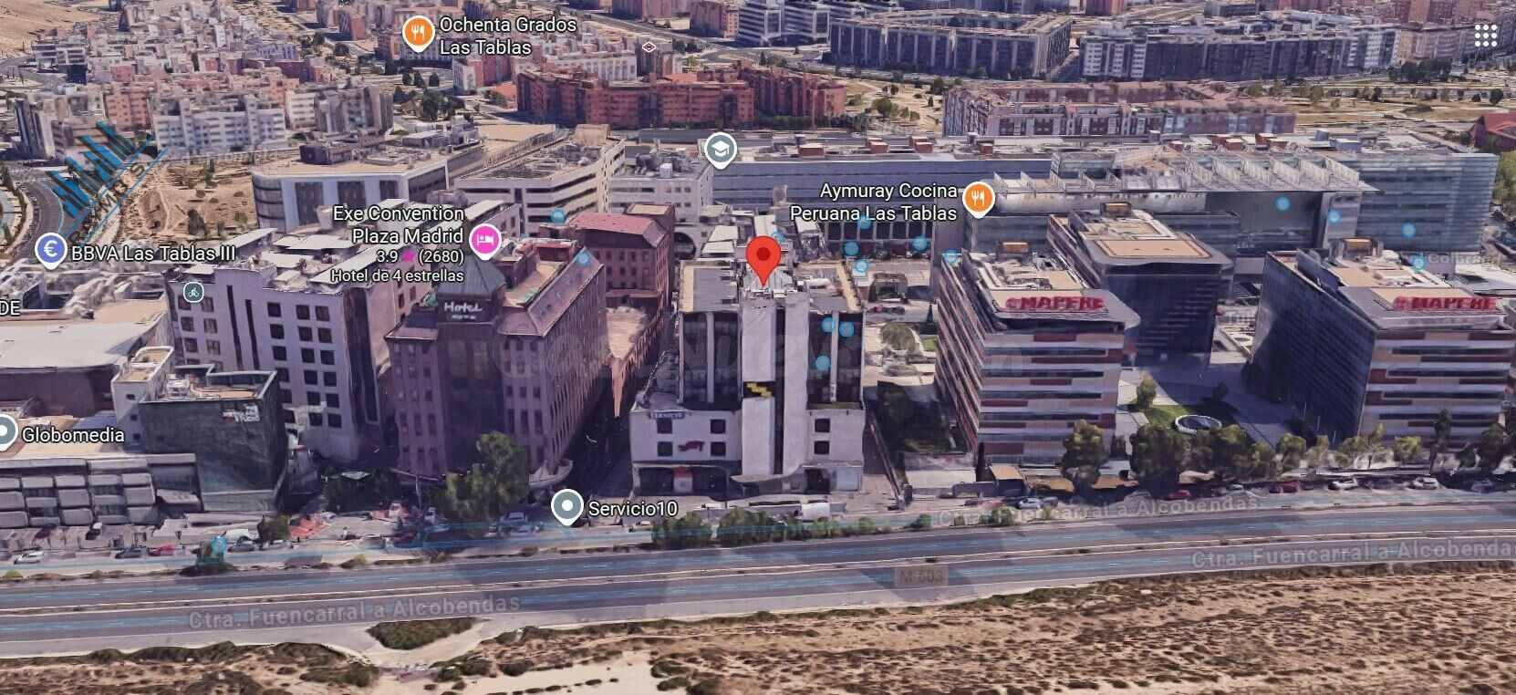 NAVE INDUSTRIAL EN LAS TABLAS – MADRID 1.839 m2 construidos 