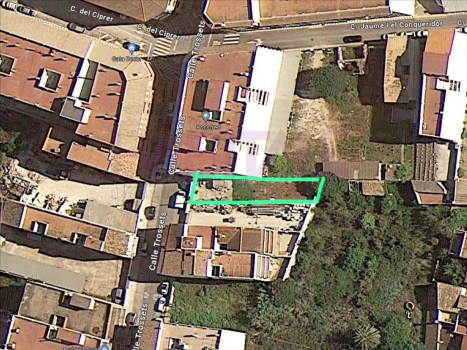SOLAR URBANO EN GATA DE CORGOS IDEAL PARA PARKING O PARA ALMACENAJE EXTERIOR