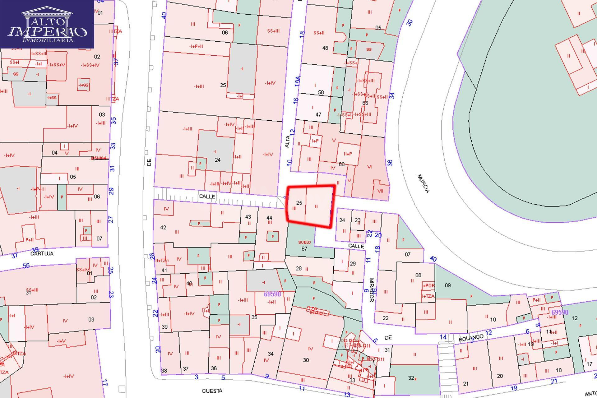 SE VENDE TERRENO URBANO PLURIFAMILIAR ZONA REAL DE CARTUJA Y JARDINES DEL TRIUNFO