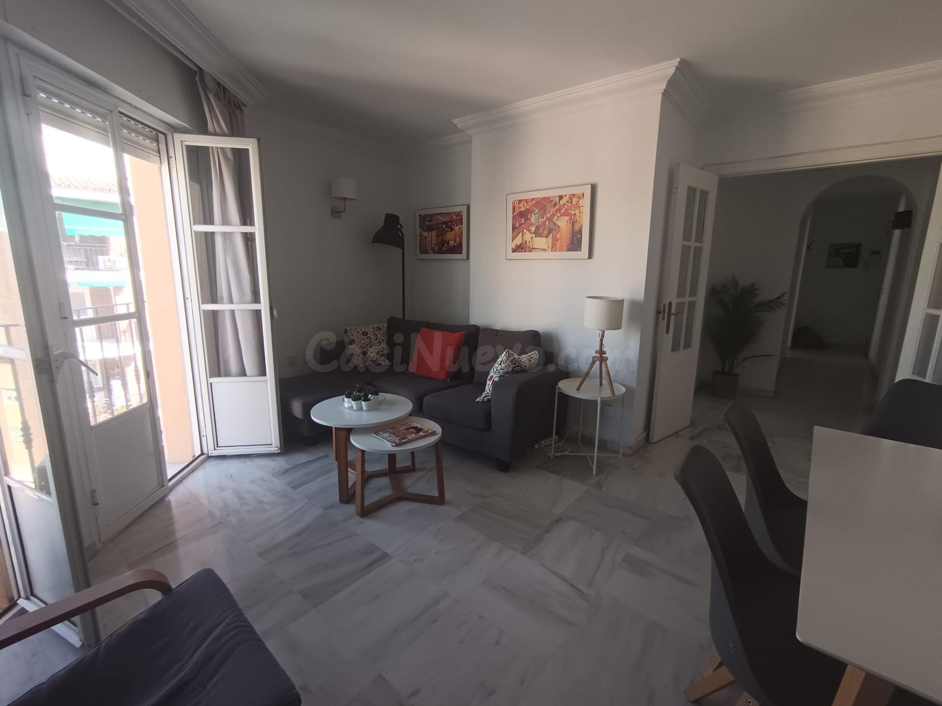 FANTASTICO Y LUMINOSO PISO EN EL CENTRO DE MALAGA