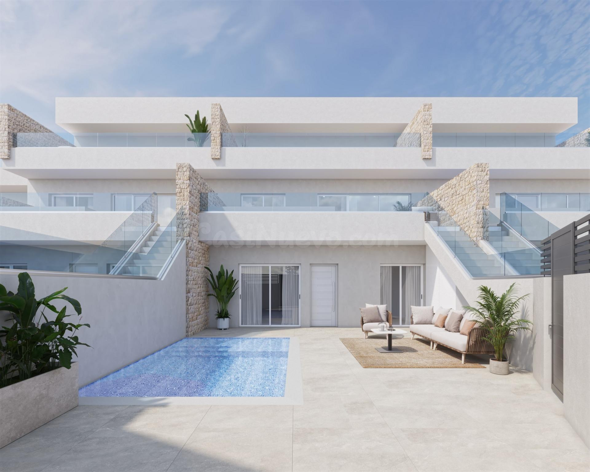 Bungalow 3 habitaciones 91m² en venta - Zona Pueblo