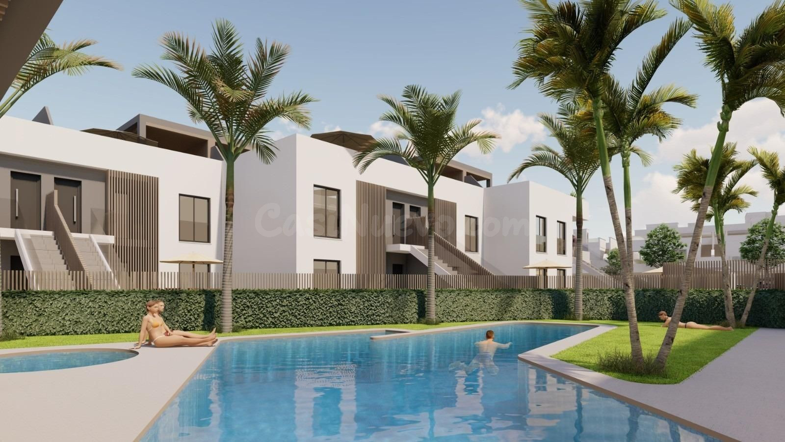 Bungalow 3 habitaciones 116m² en venta - Zona Pueblo