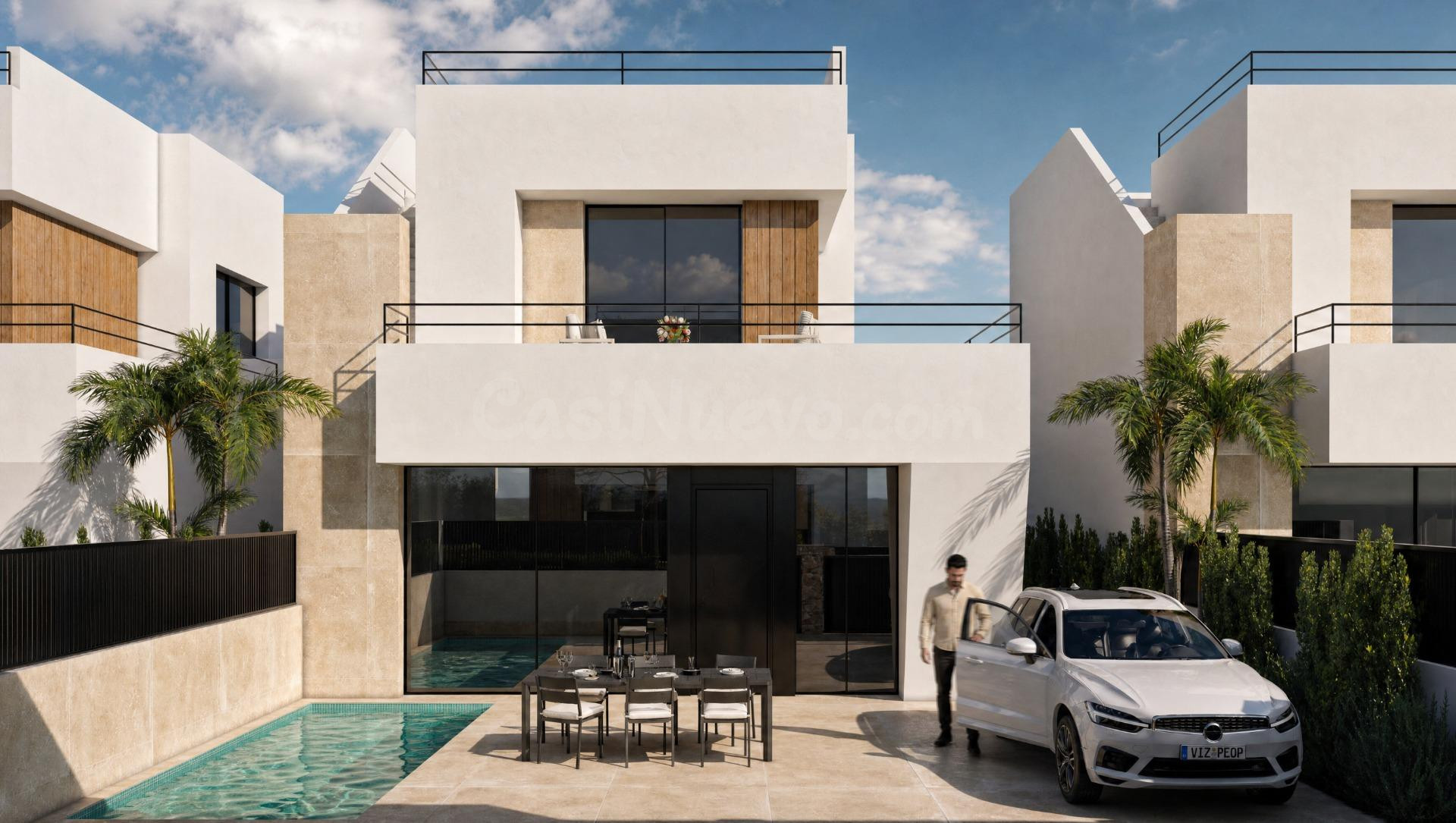 Villa de nueva construcción con 3 dormitorios en Condado de Alhama Golf Resort, Murcia