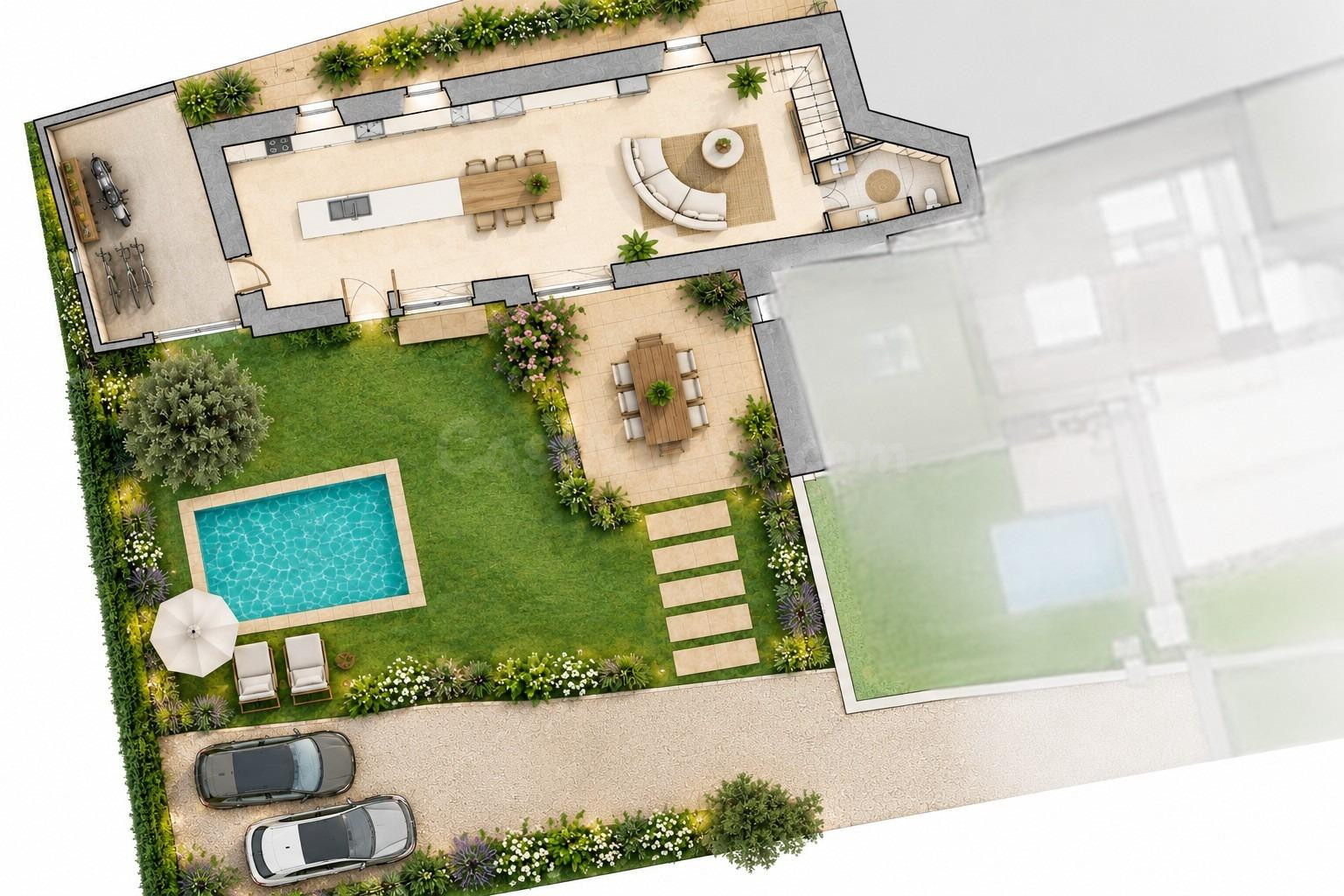 2 CASAS A REHABILITAR EN CORNELLÀ DE TERRI · PROYECTO Y LICE - foto 2