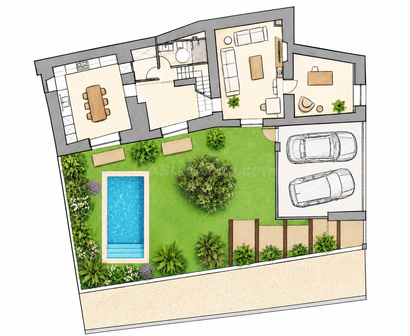 2 CASAS A REHABILITAR EN CORNELLÀ DE TERRI · PROYECTO Y LICE - foto 3