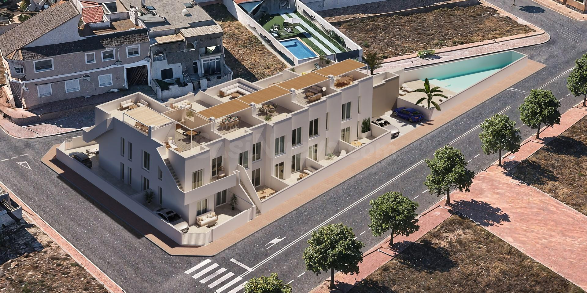 Bungalow Planta Baja 2 habitaciones 92m² en venta - San Pedro de Pinatar
