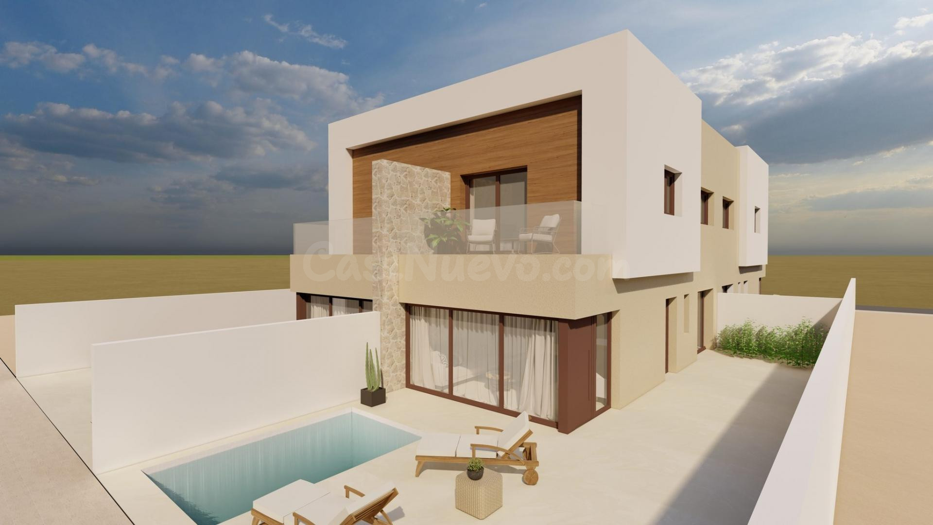 Adosado 3 habitaciones 120m² en venta - Santiago de la Ribera