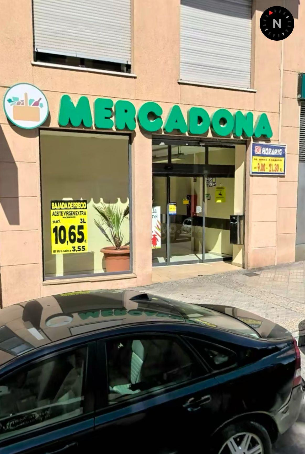 4500 metros en el centro de la ciudad.