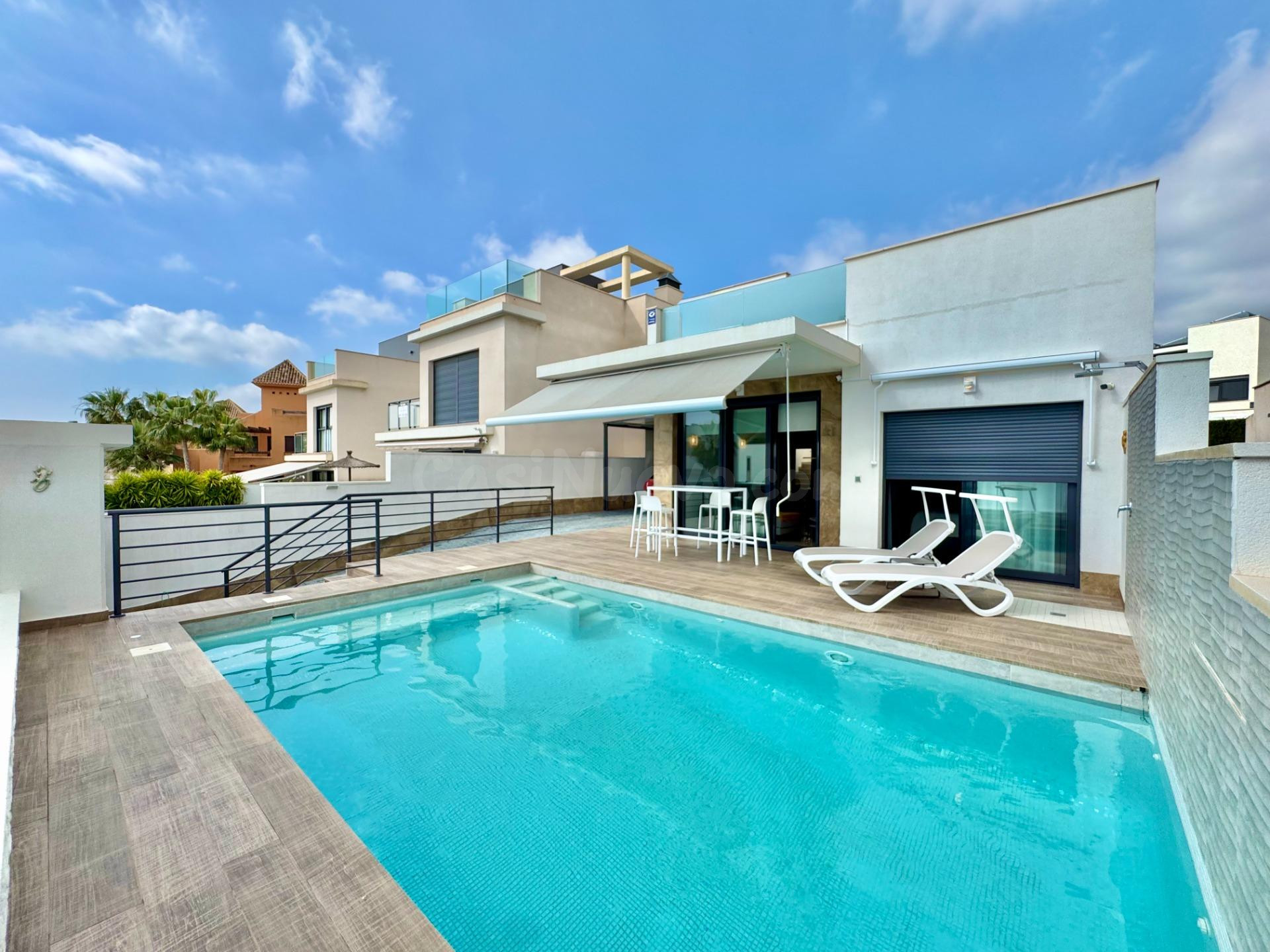 Villa moderna con vistas a las salinas – San Miguel de Salinas