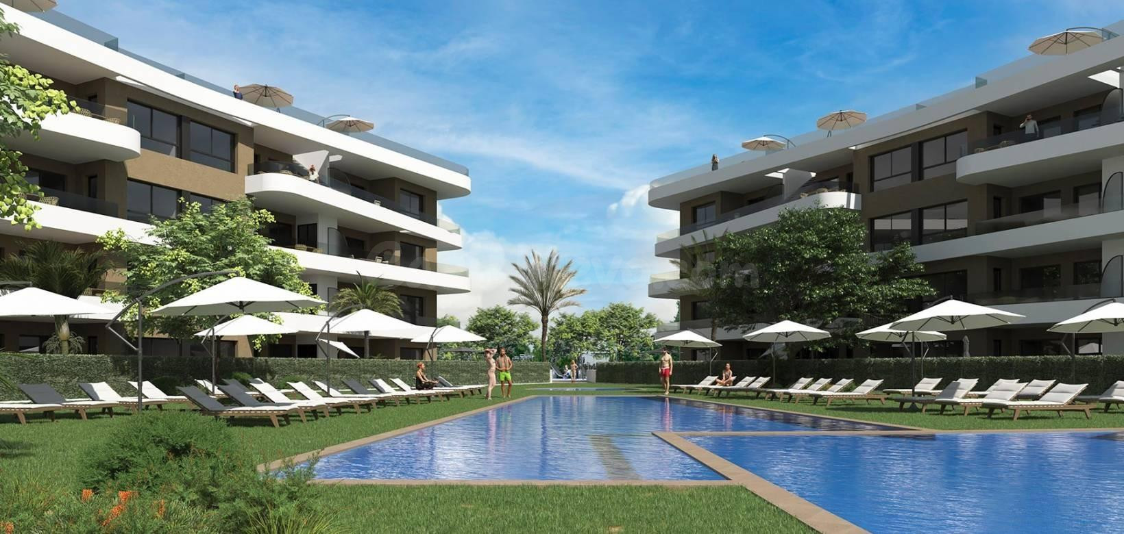 Complejo residencial de obra nueva ubicado en Punta Prima (Orihuela Costa)