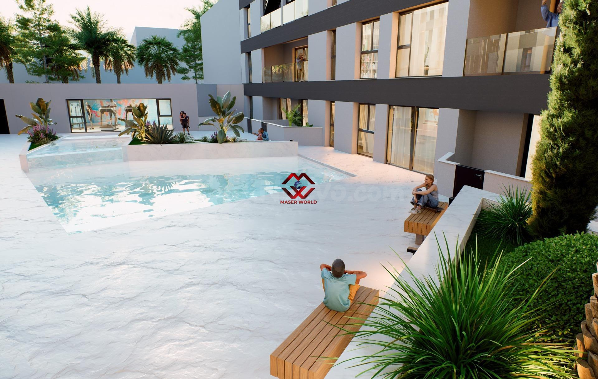 Apartamentos de obra nueva en venta en Lo Pagán, a pocos metros de la playa en Lo Pagán