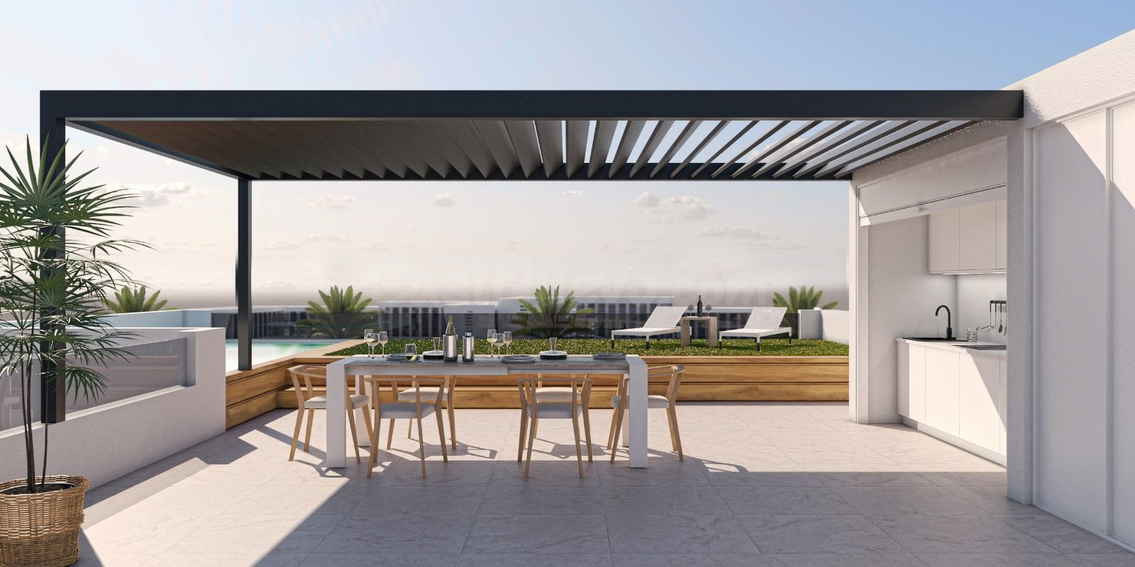 Bungalow Planta Alta 3 habitaciones 249m² en venta - Lo Pagán