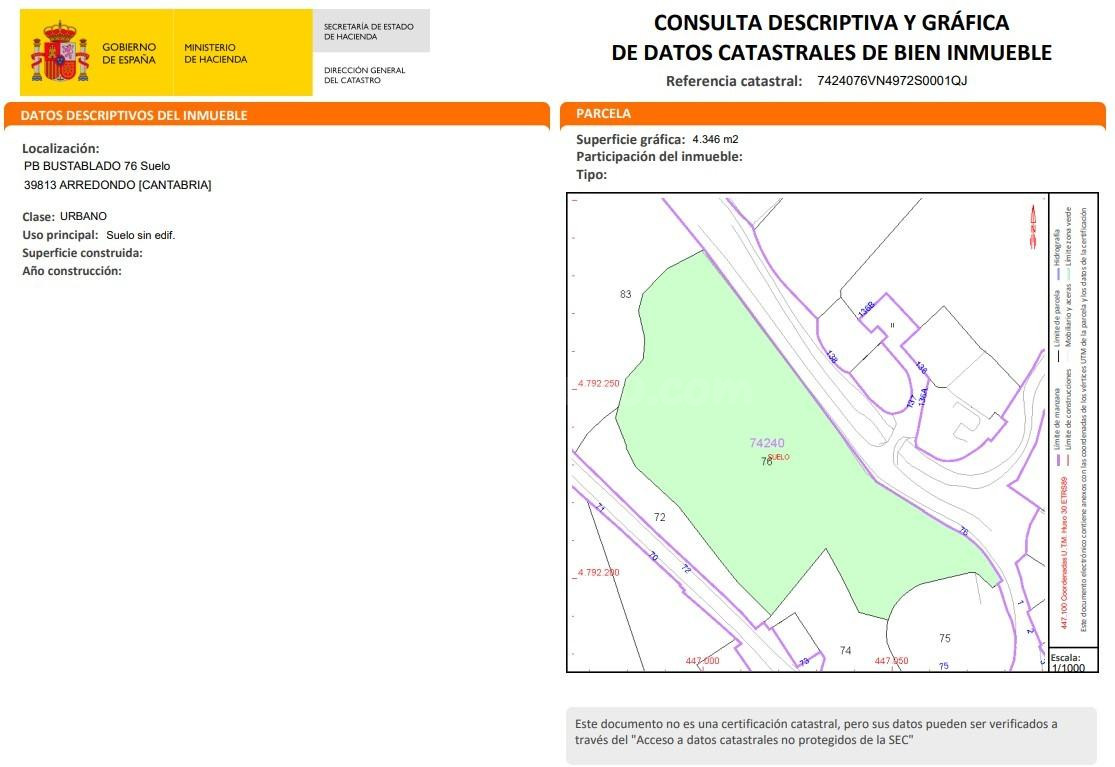 Se vende terreno urbano en Bustablado - foto 4