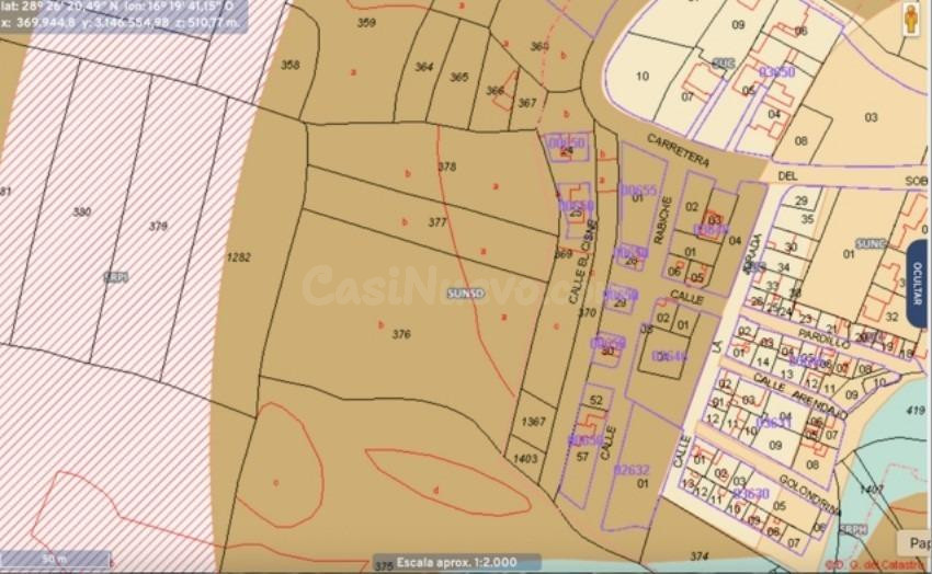 Terreno rural en venta - El Sobradillo