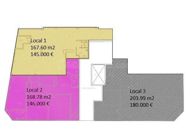 Local comercial 540m² en venta - Barrio del Carmen