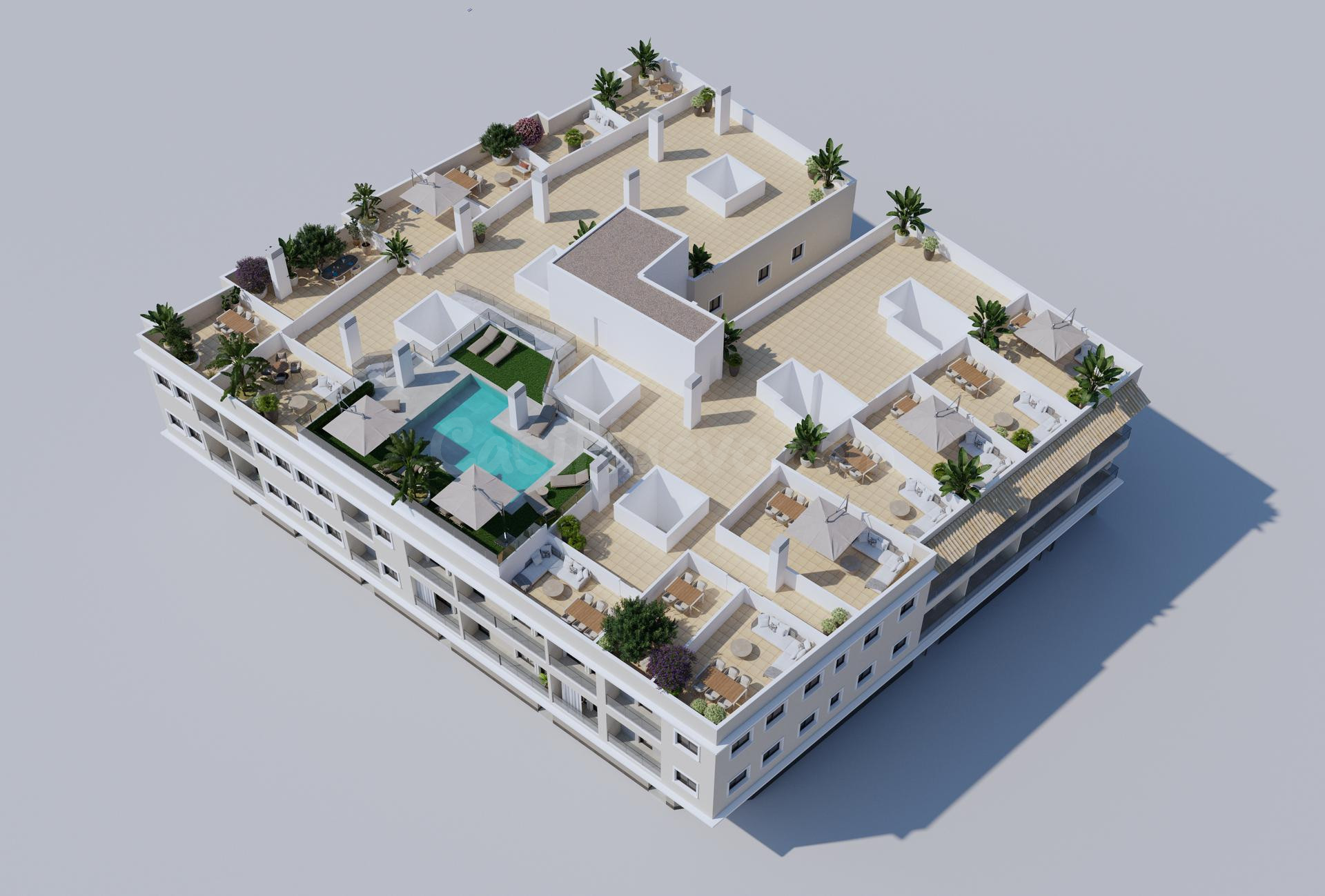 Ático 2 habitaciones 69m² en venta - Pueblo 3 - foto 2