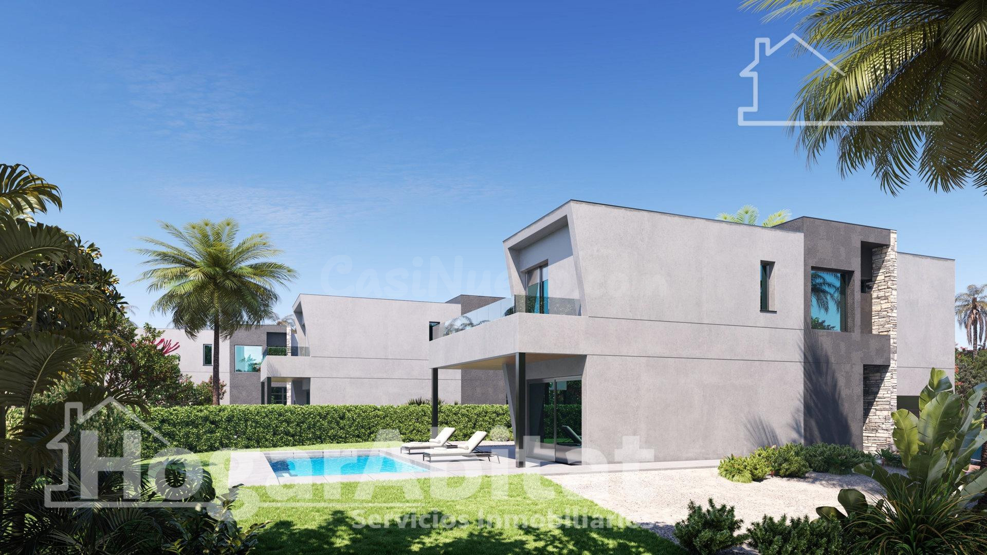 GRAN CHALET A ESTRENAR CON PISCINA, 3 TERRAZAS Y GARAJE