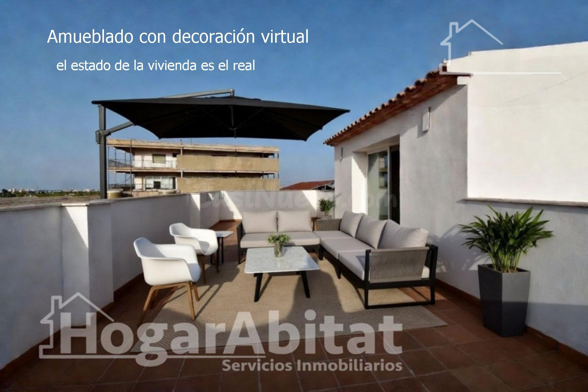 ¡ALQUERIA CENTRO! PRECIOSO ÁTICO DÚPLEX, AMPLIO Y LUMINOSO CON TERRAZA