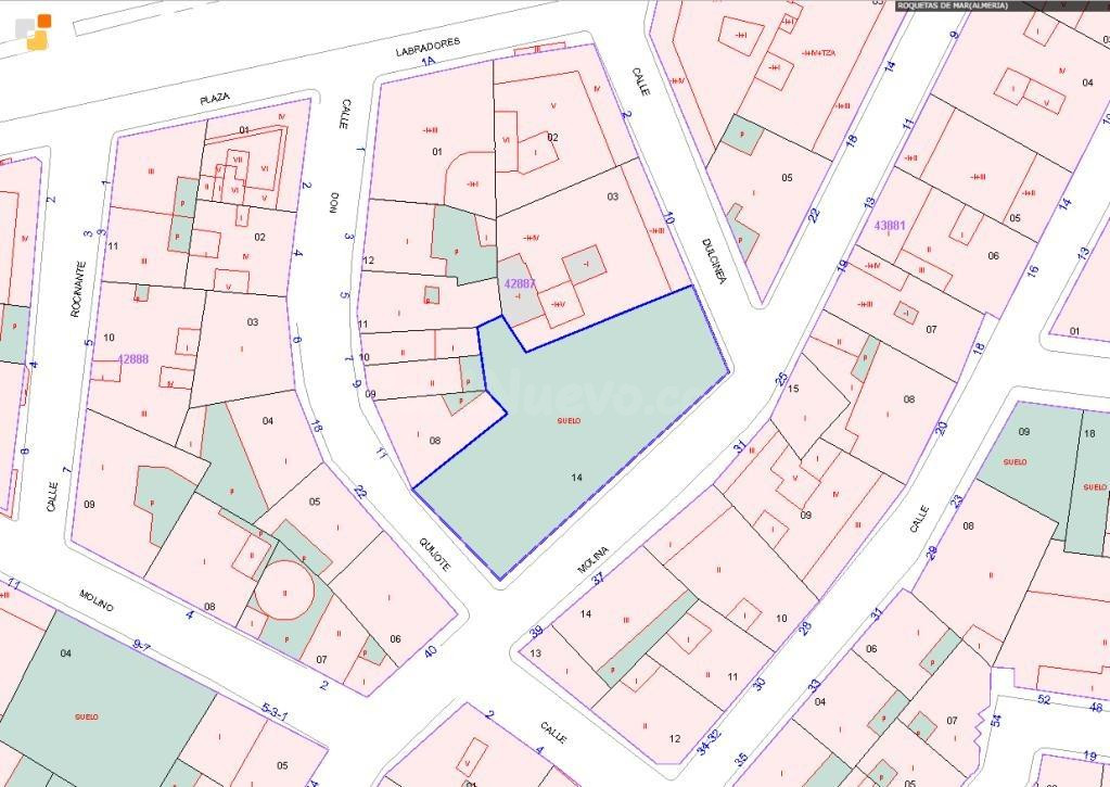 Venta de Solar urbano no consolidado en la localidad de Roquetas de Mar - Almería