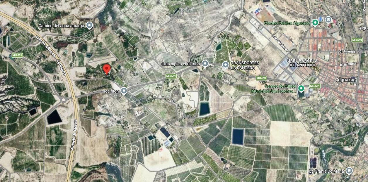 Terreno rústico agrario de regadío de 2.538 m2 en Alguazas - foto 3