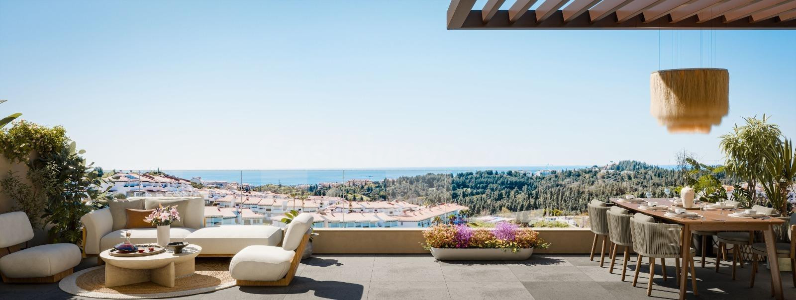 un exclusivo conjunto residencial de 142 apartamentos de 2 y 3 dormitorios