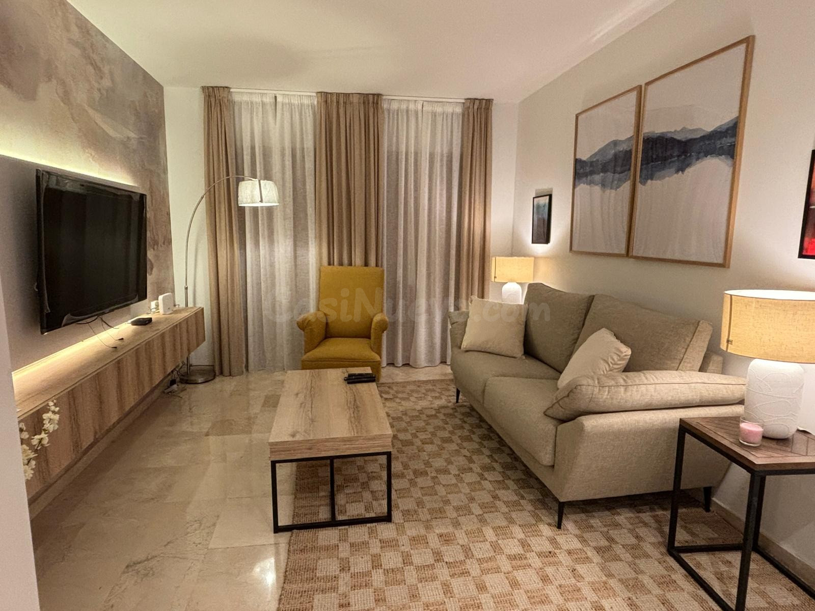 Piso 2 habitaciones 75m² en alquiler - Centro