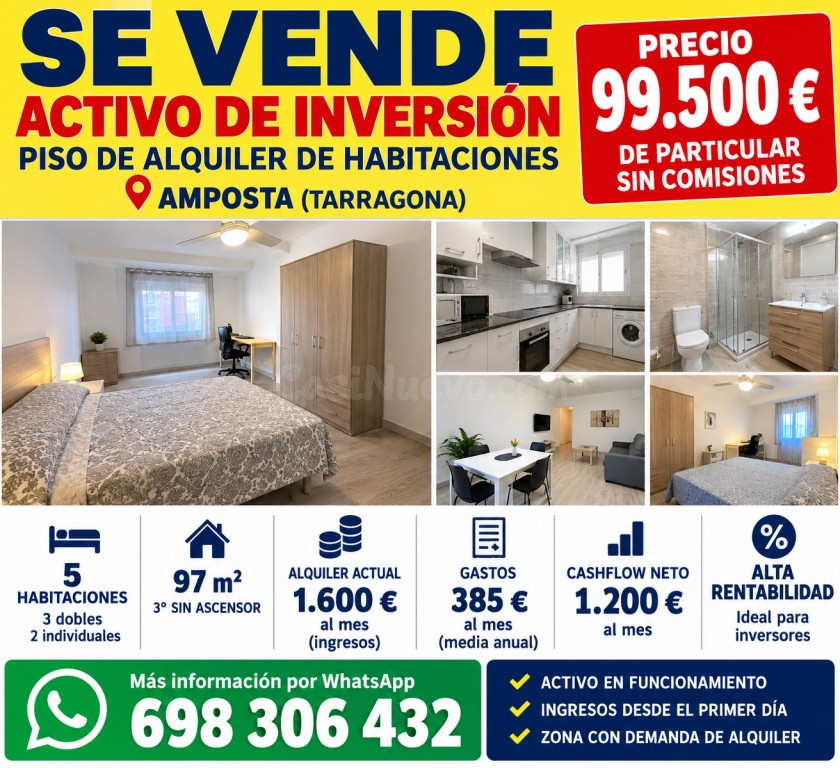 Piso en Venta en Amposta Tarragona - foto 3