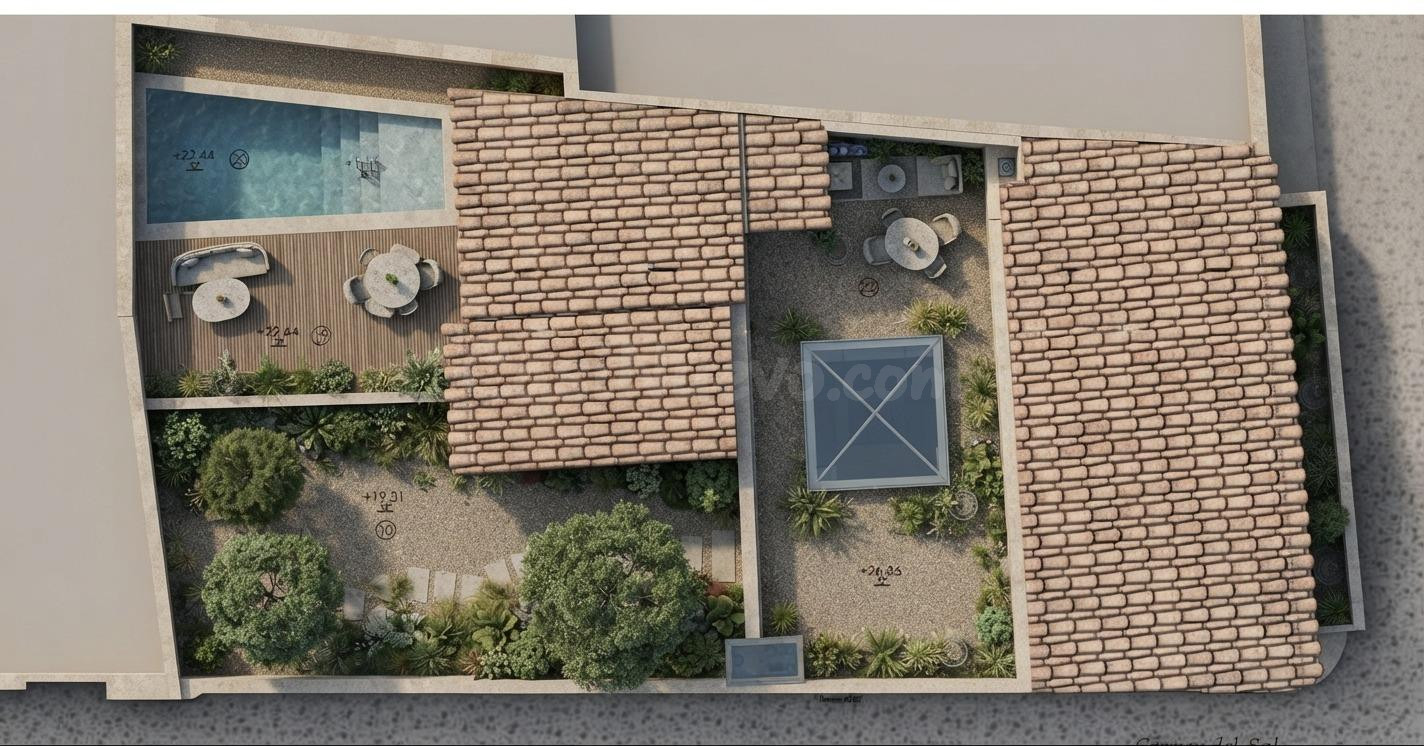 Casa mallorquina para reformar con proyecto y licencia en Sa - foto 4