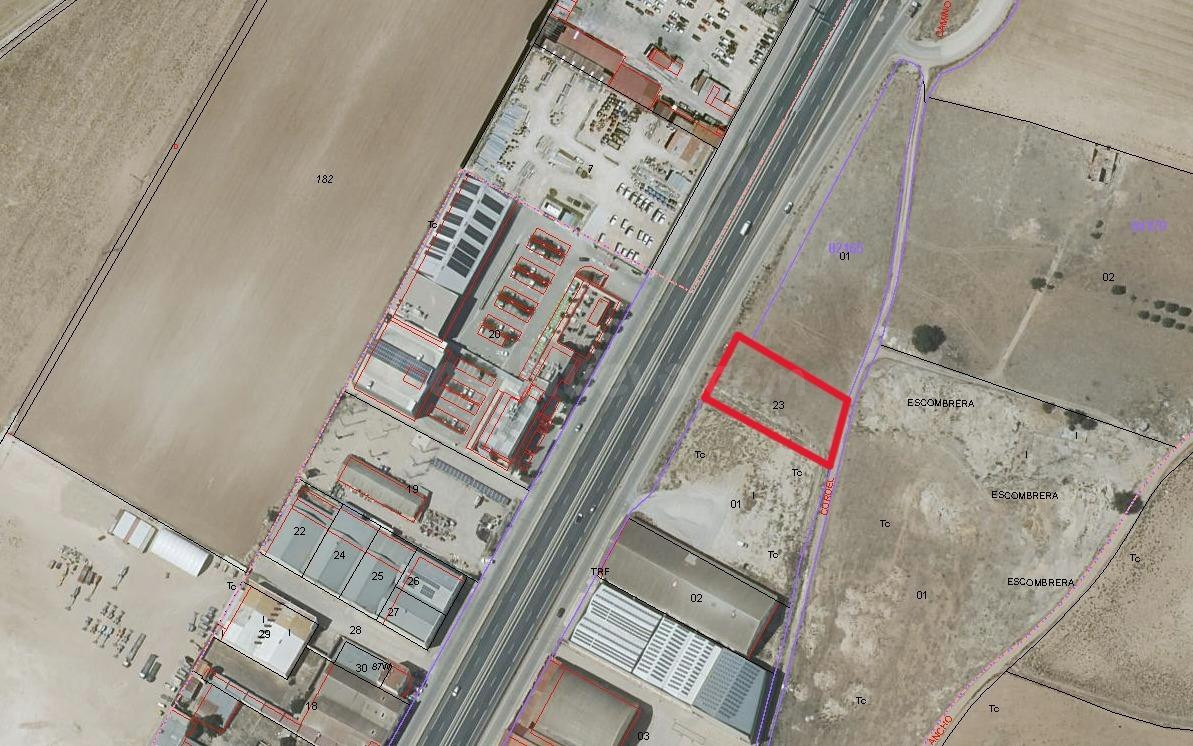 SOLAR INDUSTRIAL 1.965 M2  EN P.I. LA ROMICA N-322