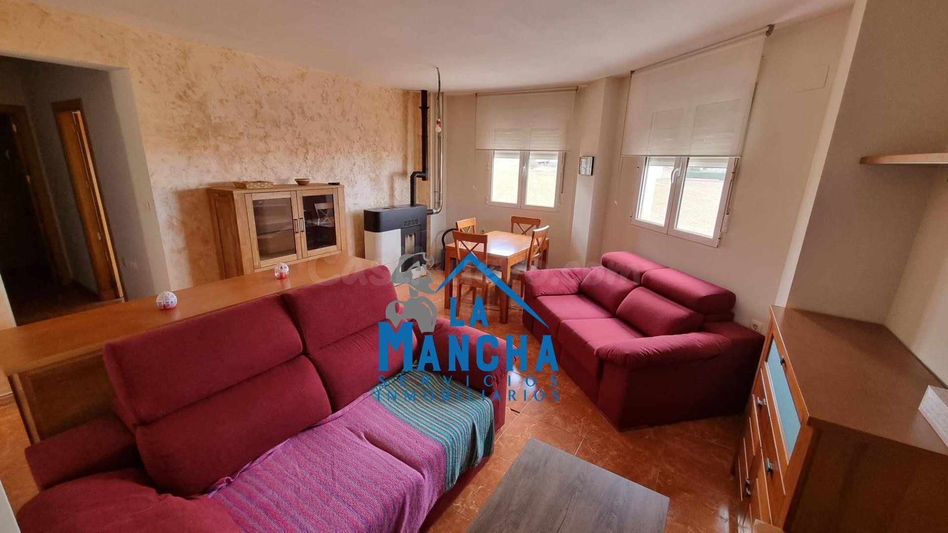 *105.000€* INMOBILIARIA LA MANCHA VENDE ADOSADO EN CASAS DE JUAN NUÑEZ-ALBACETE