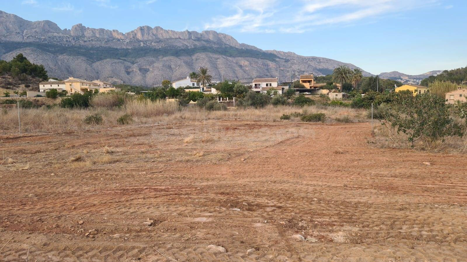 Finca no urbanizable en Altea