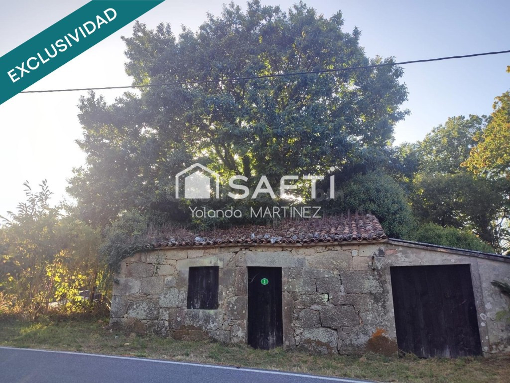 Finca urbana en Trasmonte (Ames) con edificación para rehabi - foto 3