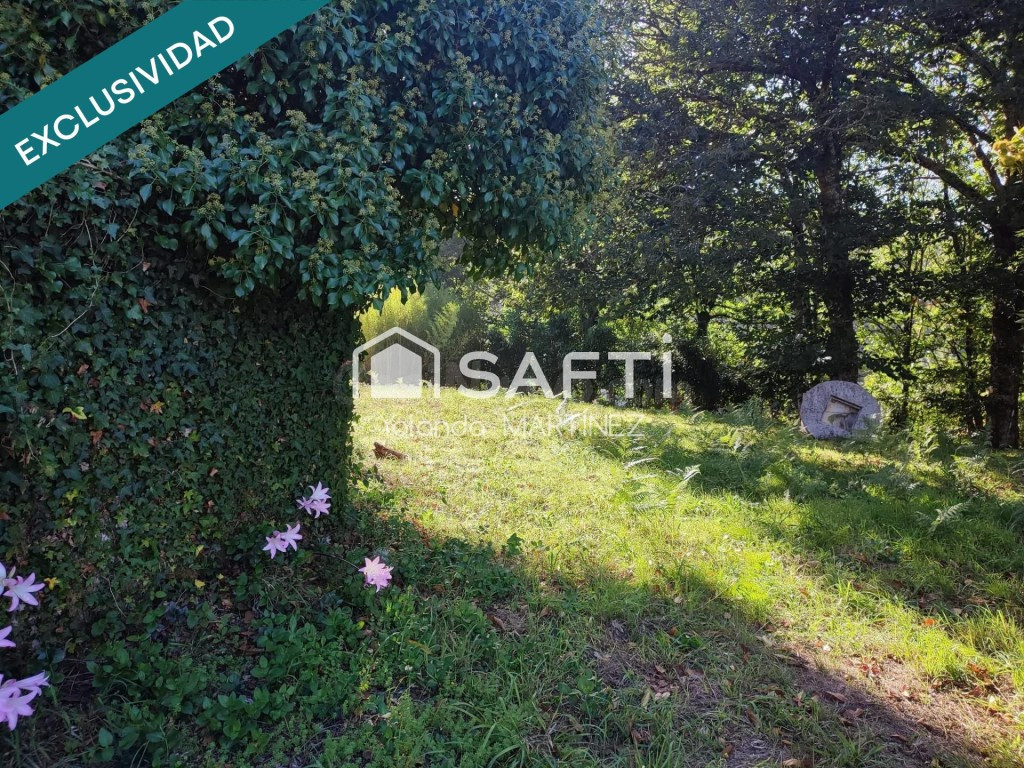 Finca urbana en Trasmonte (Ames) con edificación para rehabi - foto 5