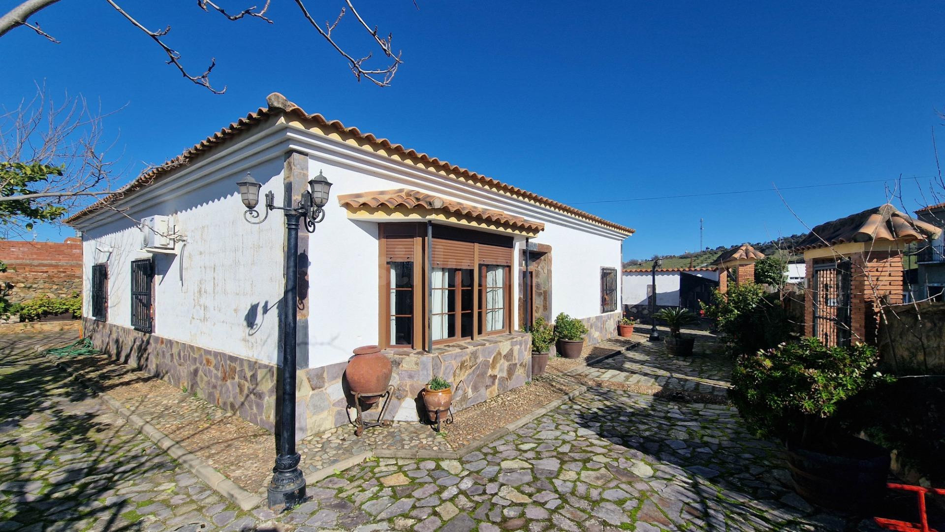 ALQUILER CHALET CON PARCELA EN HIGUERA DE VARGAS - foto 2