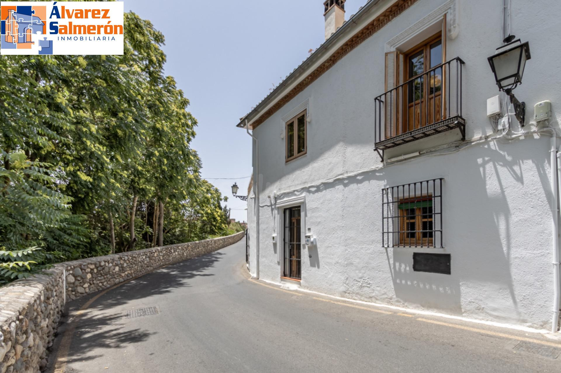 Casa reformada en el Camino del Sacromonte